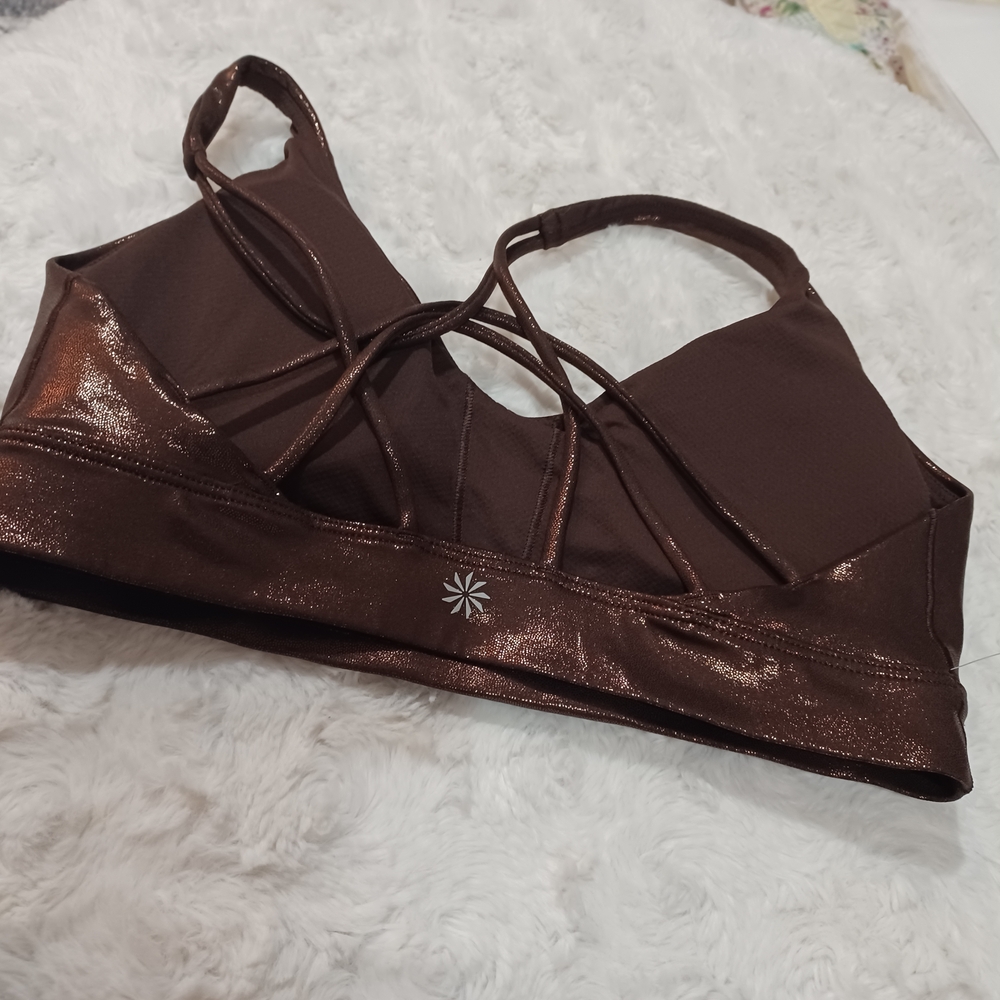 Athleta Brown Intimates Bra with Sleek Support - Picture 2 of 3